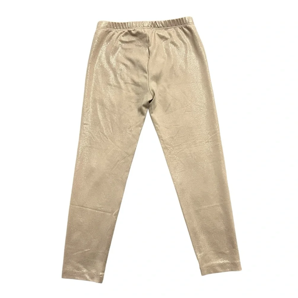 Old Navy 5T Shimmery Champagne Gold Kids Leggings